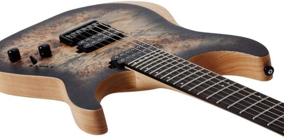 E-Gitarre Schecter Reaper-6 Charcoal Burst E-Gitarre - 5