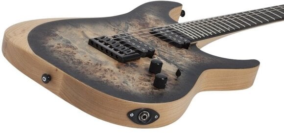 E-Gitarre Schecter Reaper-6 Charcoal Burst E-Gitarre - 7