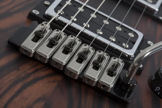 Elektromos gitár Schecter C-1 Exotic Ebony NS Natural Satin Elektromos gitár - 11