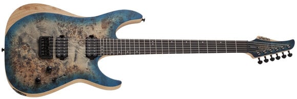 Electric guitar Schecter Reaper-6 Satin Sky Burst Electric guitar - 2