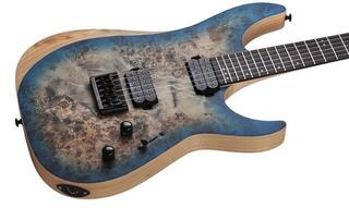 Elektrická gitara Schecter Reaper-6 Satin Sky Burst Elektrická gitara - 3