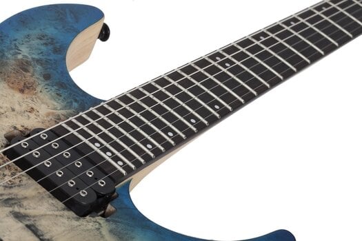 Electric guitar Schecter Reaper-6 Satin Sky Burst Electric guitar - 10