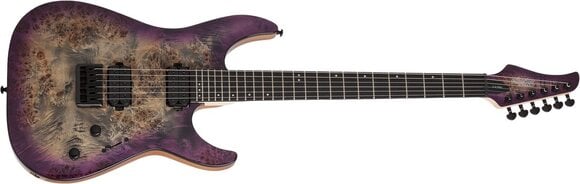 Elektrisk guitar Schecter C-6 Pro Aurora Burst Elektrisk guitar - 2
