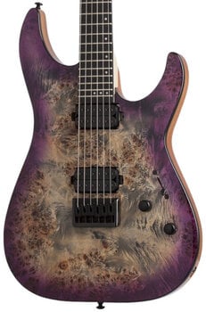 Elektrisk guitar Schecter C-6 Pro Aurora Burst Elektrisk guitar - 3