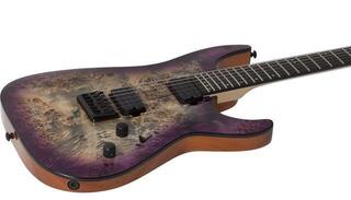 E-Gitarre Schecter C-6 Pro Aurora Burst E-Gitarre - 3