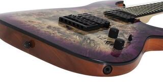 E-Gitarre Schecter C-6 Pro Aurora Burst E-Gitarre - 4