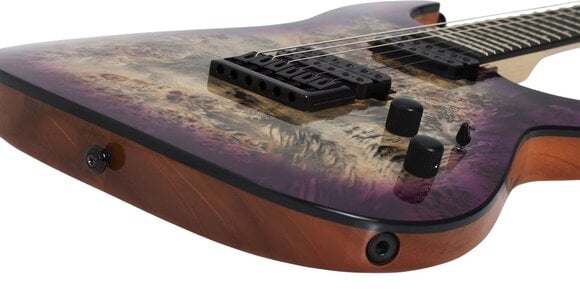 Elektrisk guitar Schecter C-6 Pro Aurora Burst Elektrisk guitar - 5