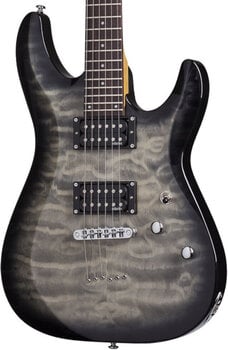 Chitarra Elettrica Schecter C-6 Plus Charcoal Burst Chitarra Elettrica - 3
