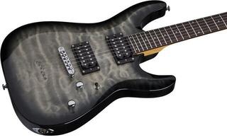 Електрическа китара Schecter C-6 Plus Charcoal Burst Електрическа китара - 3