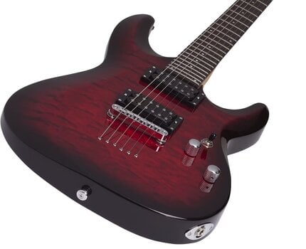 Gitara elektryczna Schecter C-6 Plus See-Thru Cherry Burst Gitara elektryczna - 7