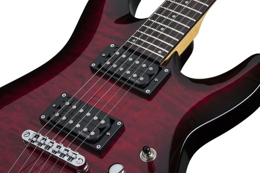 Gitara elektryczna Schecter C-6 Plus See-Thru Cherry Burst Gitara elektryczna - 8