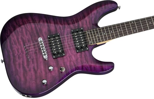 Elektrisk guitar Schecter C-6 Plus Electric Magenta Elektrisk guitar - 4