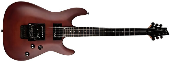 Elektrická gitara Schecter SGR-C1 FR Walnut Satin Elektrická gitara - 2