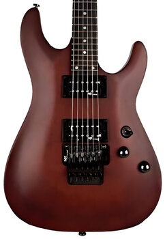 Elektrická gitara Schecter SGR-C1 FR Walnut Satin Elektrická gitara - 3