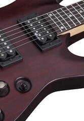 Elektrická gitara Schecter SGR-C1 FR Walnut Satin Elektrická gitara - 3