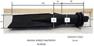 Příslušenství k nafukovacím člunům Osculati Neoprene Self-Draining NAUTISPEED Plug Příslušenství k nafukovacím člunům - 1