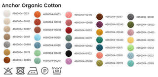 Pletací příze Anchor Organic Cotton 00038 Pletací příze - 1