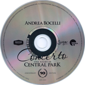 Hudobné CD Andrea Bocelli - Concerto: One Night in Central Park (Anniversary Edition) (CD) - 2