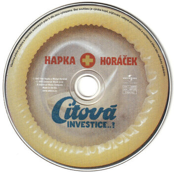 Glasbene CD Hapka & Horáček - Citová Investice (CD) - 2