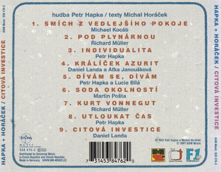 Glasbene CD Hapka & Horáček - Citová Investice (CD) - 3