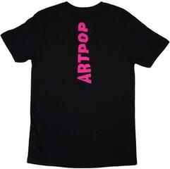 Риза Lady Gaga Artpop Cover Тениска с къс ръкав/Black/Къси - 1
