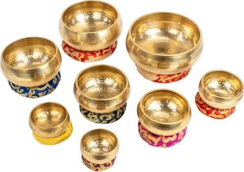 Tolkalo namenjeno glasbeni terapiji Shamann Squamous Tibetan 11 cm Tibetanska Pojoča Skleda - 6