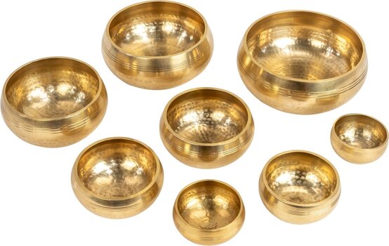 Udaraljke za muzičku terapiju i meditaciju Shamann Squamous Tibetan 12 cm Тибетанска Певајућа Чинија - 5