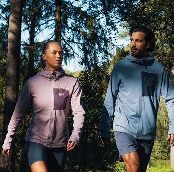 Jope Helly Hansen Men's Versalite Hooded Fleece Jakk Washed Navy M - 9