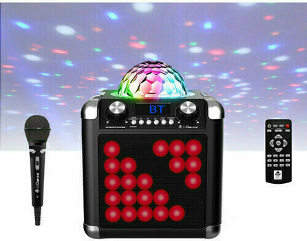 Karaoke rendszer iDance Disco Cube BC100L Black - 2