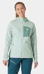 Jacket Helly Hansen Women's Versalite Hooded Fleece Jacket Green Mist M - 2