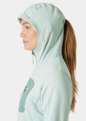 Jacket Helly Hansen Women's Versalite Hooded Fleece Jacket Green Mist M - 4