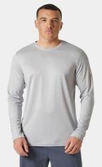 Чорапи / Бельо Helly Hansen Men's HH Tech Crew Long Sleeve 2.0 Grey Fog M Чорапи / Бельо - 2