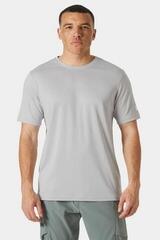 T-Shirt Helly Hansen Men's HH Tech 2.0 Short Sleeve T-Shirt Grey Fog M - 2