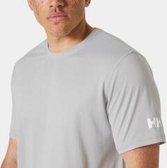 T-Shirt Helly Hansen Men's HH Tech 2.0 Short Sleeve T-Shirt Grey Fog M - 4