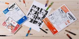 Skissbok Clairefontaine Mangapaper Skissbok A3 100 g - 1
