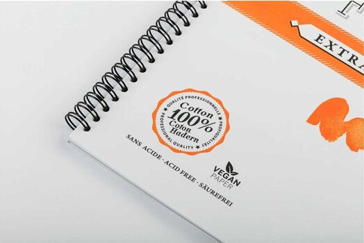 Skizzenbuch Clairefontaine Fontainewhite Skizzenbuch 12 12 x 18 cm 300 g - 2