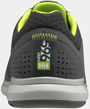 Mens Sailing Shoes Helly Hansen Men's Ahiga V4 Hydropower Trainers Charcoal/Ebony/Light Grey 44 - 6