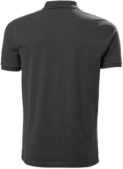 Tričko Helly Hansen Men's Crew Polo tričko s krátkým rukávem Ebony M - 2