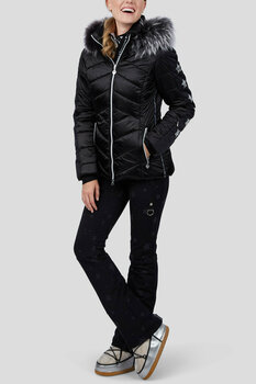 Casaco de esqui Sportalm Blanche Womens Jacket with Hood and Fur Black 38 - 3