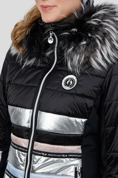 Hiihtotakki Sportalm Escape TG Womens Jacket with Hood and Fur Black 34 - 5