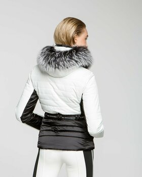 Skidjacka Sportalm Kelly TG Womens Jacket with Hood and Fur Black 38 - 4