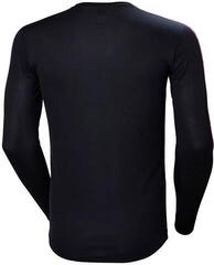 Base Layer Helly Hansen Men's HH LIFA Stripe Long-Sleeve Crew Navy - 1