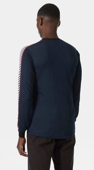 Base Layer Helly Hansen Men's HH LIFA Stripe Long-Sleeve Crew Navy M Base Layer - 4