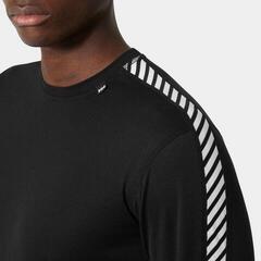 Чорапи / Бельо Helly Hansen Men's HH LIFA Stripe Long-Sleeve Crew Black - 4