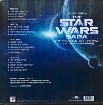 Грамофонна плоча Robert Ziegler - Music From The Star Wars Saga (The Essential Collection) (180 g) (Reissue) (Gatefold Sleeve) (2 LP) - 3