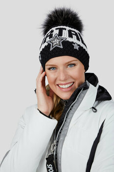 Ski Mütze Sportalm Louna Womens Cap Black - 2