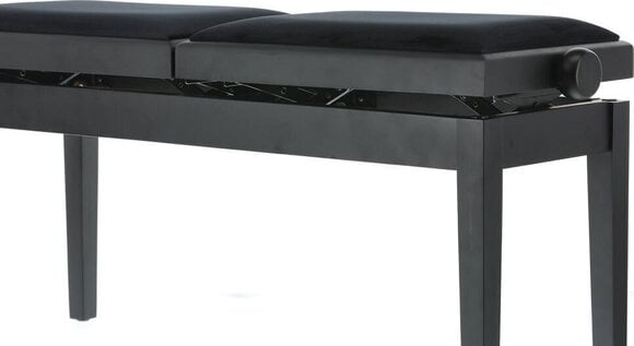 Dvojna klavirska stolica
 GEWA 130200 Deluxe Double  Dvojna klavirska stolica Black Matt - 8