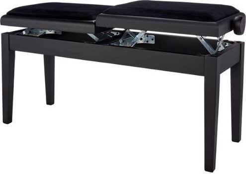 Dvojna klavirska stolica
 GEWA 130200 Deluxe Double  Dvojna klavirska stolica Black Matt - 9