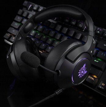 PC-Headset Onikuma K9 RGB Wired with Cat Ears Schwarz PC-Headset - 3