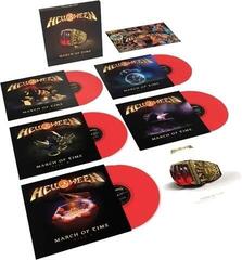Vinyl Record Helloween - March of Time (The Best of 40 Years) (Red Coloured) (5 LP) - 1